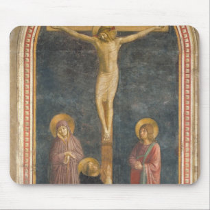 Crucifixion met de Maagd, SS. John the Evangeli Muismat
