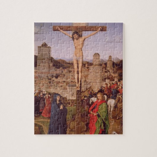 Crucifixion (olie op het paneel) legpuzzel (Verticaal)