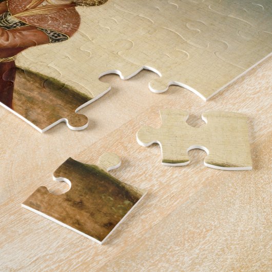 Crucifixion (paneel) legpuzzel (Zijkant)