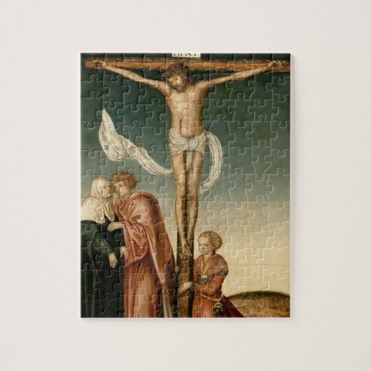 Crucifixion (paneel) legpuzzel (Verticaal)