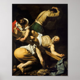 Crucifixion van Saint Peter Poster