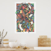 Cruciform 9 poster (Keuken)