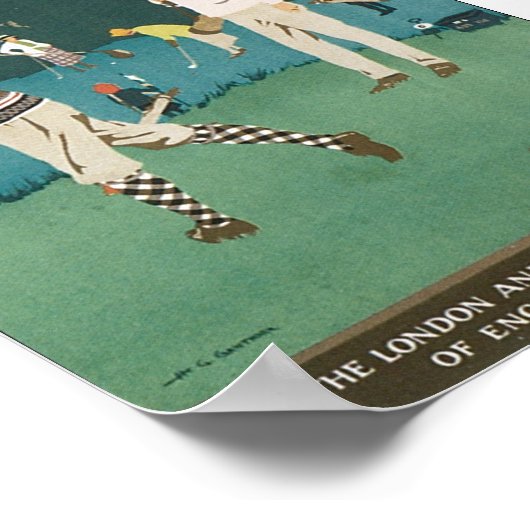 Cruden Bay Golf Poster (Hoek)