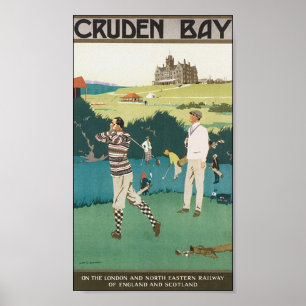 Cruden Bay Golf Poster