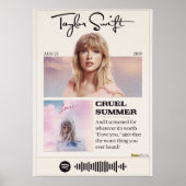 Cruel Summer Poster (Voorkant)