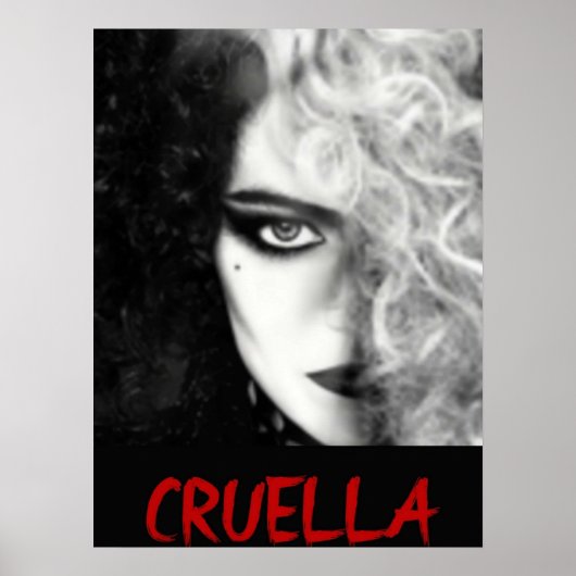 CRUELLA DE VIL POSTER (Voorkant)