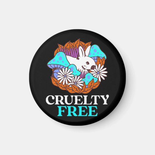 Cruelty free magneet (Voorkant)