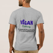 CRUELTY FREE VEGAN T-SHIRT (Achterkant)