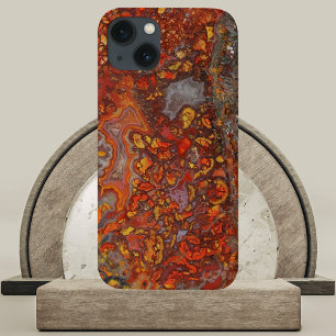 Cruentus Agate in de schaduw van rood en bruin Case-Mate iPhone Case