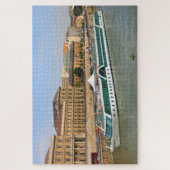 Cruisboot op de Donau, Boedapest, Hongarije Legpuzzel (Verticaal)