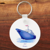 cruise1, gewoon cruisesin' - Gepersonaliseerd Sleutelhanger (Voorkant)