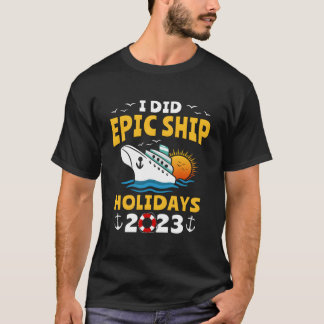 Cruise 2023 Reis Oceaanschip Cruise T-shirt