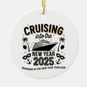 Cruise 2025 Samen Herinneringen Maken Familie Keramisch Ornament