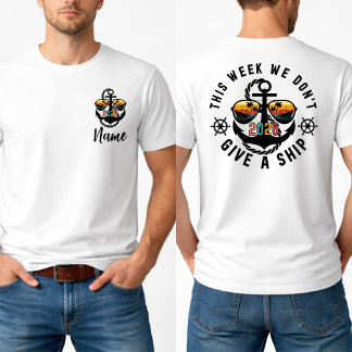 Cruise 2026 Shirt Funny Family Vacation Matching