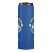 Cruise-A-Holic aangepaste tumbler Thermosbeker (Achterkant)