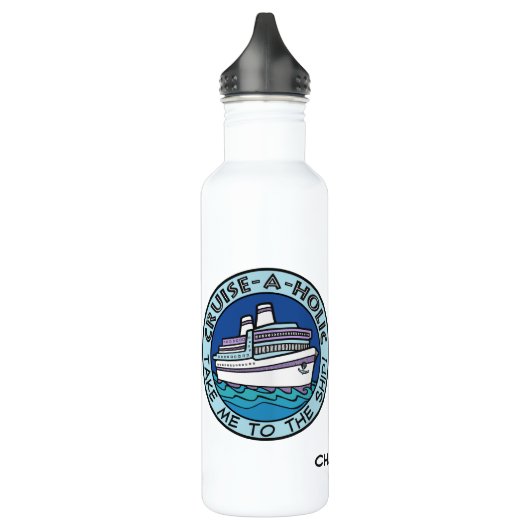 Cruise-A-Holic aangepaste waterflessen Waterfles (Links)