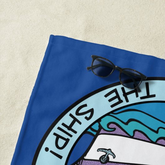 Cruise-A-Holic badhanddoek (In situ)