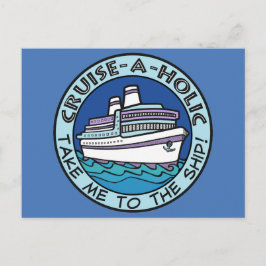 Cruise-A-Holic-briefkaart Briefkaart