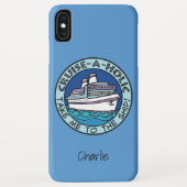 Cruise-A-Holic de telefoongevallen van de douanena Case-Mate iPhone Case (Achterkant)