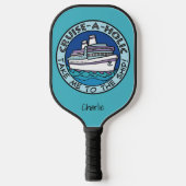 Cruise-A-Holic douanenaam Pickleball Paddle (Voorkant)