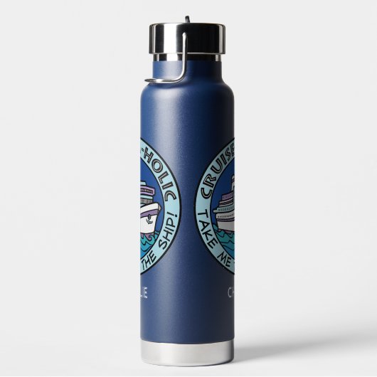 Cruise-A-Holic douanenaam Waterfles (Rechts)