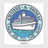 Cruise-A-Holic Sticker (Vel)