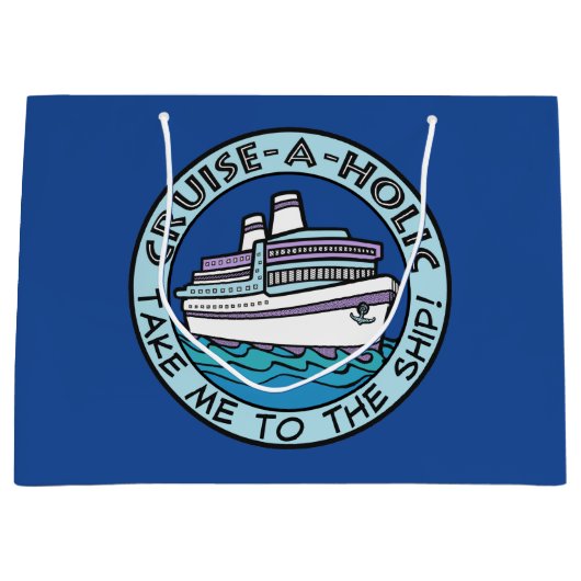 Cruise-A-Holische geschenktas Large Cadeautasje (Voorkant)