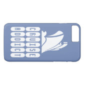 Cruise Addict. Cruise Lovers Telefoonhoesje Case-Mate iPhone Case (Achterkant (Horizontaal))
