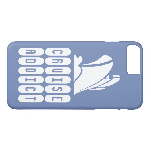 Cruise Addict. Cruise Lovers Telefoonhoesje Case-Mate iPhone Case (Achterkant (Horizontaal))