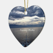 Cruise Alaska Keramisch Ornament (Links)