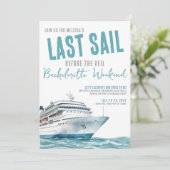 Cruise Bachelorette Kaart (Staand voorkant)