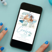 Cruise Bachelorette Party Waterverf Bruid Kaart