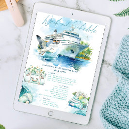 Cruise Bachelorette Party Weekend Route Kaart