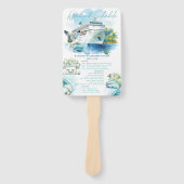 Cruise Bachelorette Party Weekend Routebeschrijvin Handwaaier (Voorkant)