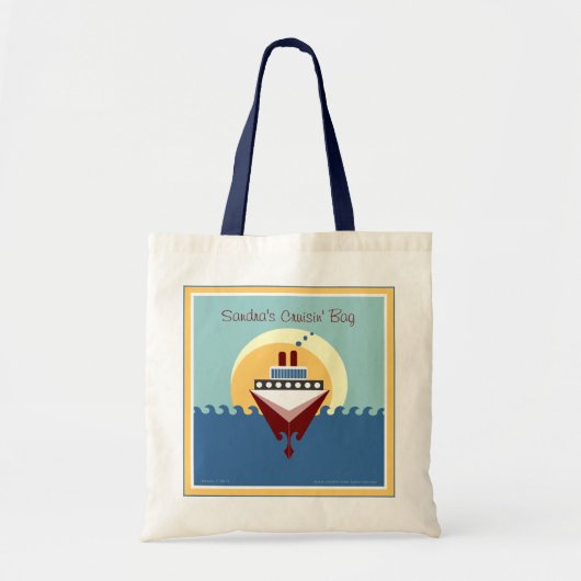 Cruise Bag - Speciaal aangepast aan Jouw naam Tote Bag (Voorkant)