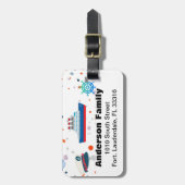 Cruise Bagagelabel (Voorkant verticaal)