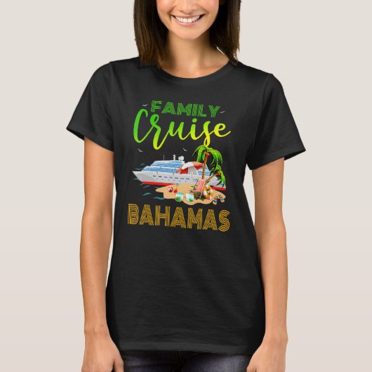 Cruise Bahamas Cruis Bahamas T-shirt (Voorkant)