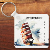 Cruise Bedrijf/ Persoonlijk Sleutelhanger (Voorkant)