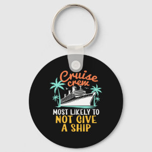 Cruise bemanning geeft hoogstwaarschijnlijk geen s sleutelhanger