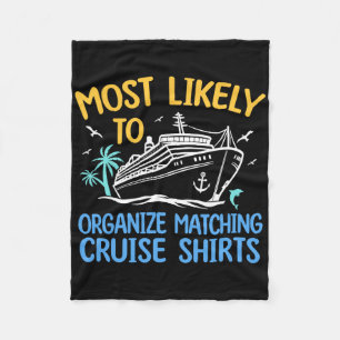 Cruise Bemanning Meest Waarschijnlijk Om Bijpassen Fleece Deken