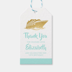 Cruise Birthday Personalized Favor Cadeaulabel