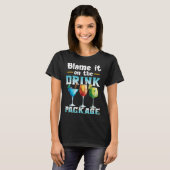 Cruise  Blame It On The Drink Package  1 T-shirt (Voorkant volledig)