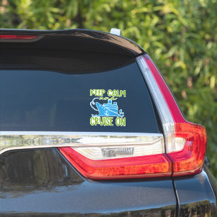 Cruise Blijf Kalm Sticker