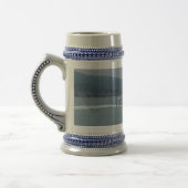 Cruise Boat op Tamsui Gray/Blue 22 oz Stein Bierpul (Links)