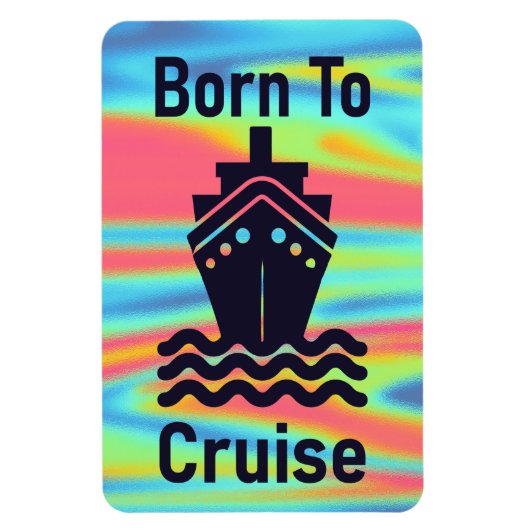Cruise Cabin Funny door Marker Holographic Magneet (Verticaal)