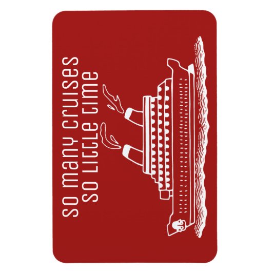 Cruise Cabin Stateroom door Marker Funny Magneet (Verticaal)
