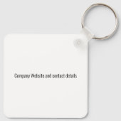 Cruise Company/ Personal Sleutelhanger (Achterkant)