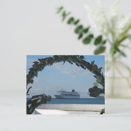 Cruise Cozumel MEXICO Briefkaart (Staand voorkant)
