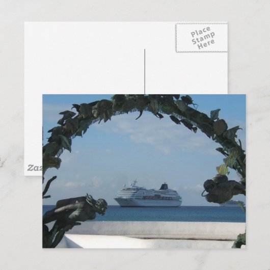 Cruise Cozumel MEXICO Briefkaart (Voorkant / Achterkant)