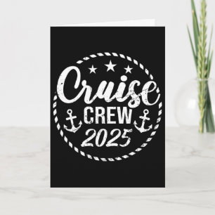 Cruise Crew 2025 Anker Zeilvaart Vakantie Trip Gro Kaart